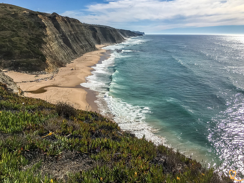 praia magoito strand portugal