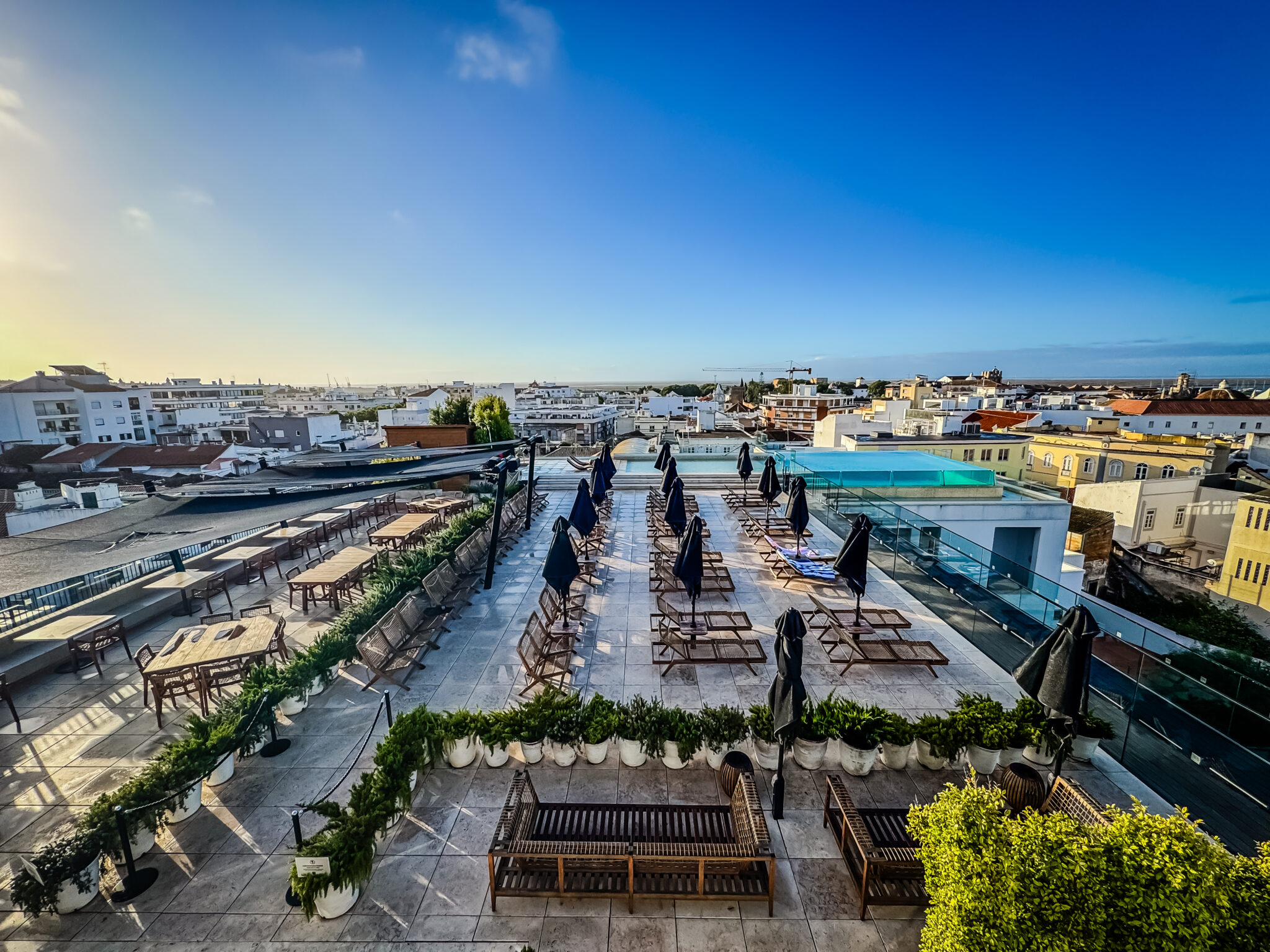 hotel 3HB Faro terrasse