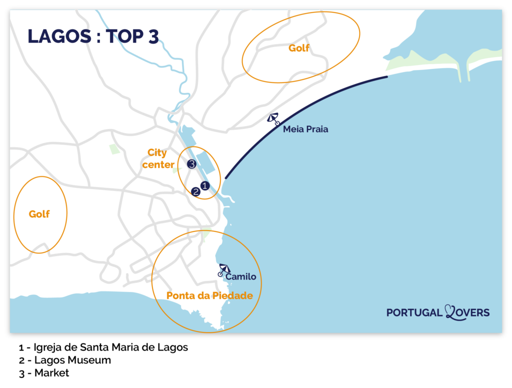 map attractions lagos