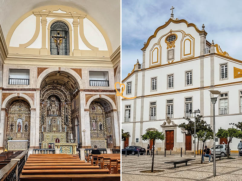 besök jesuitkollegiets kyrka i portimao
