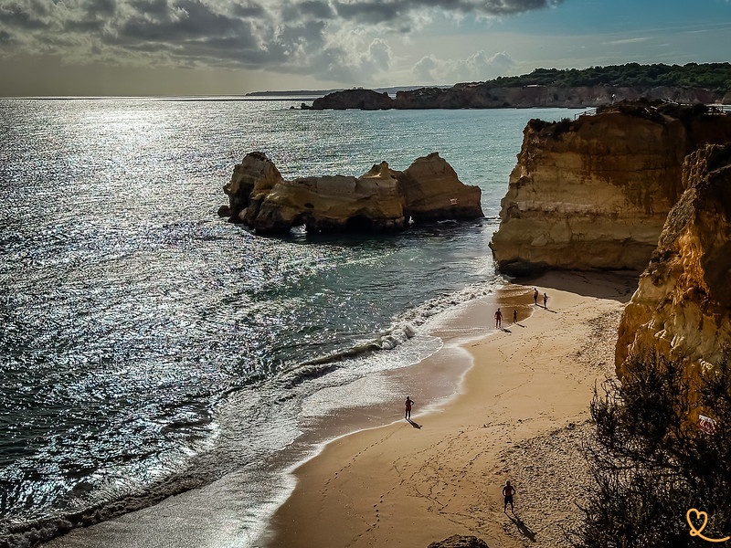 Playa de Praia Careanos Portimao
