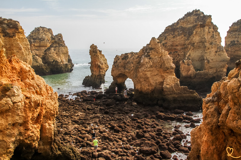 ponta da piedade Lagos Algarve Portugal