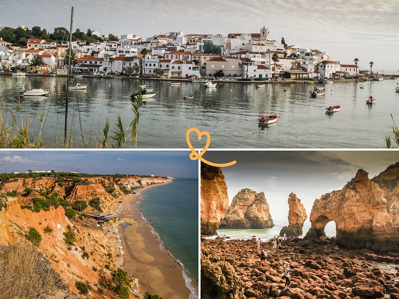 schönste Landschaften Algarve Fotos Orte
